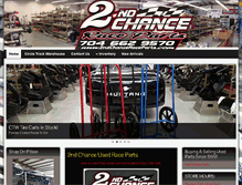 Tablet Screenshot of 2ndchanceraceparts.com